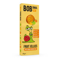 Bob Snail Galaretki owocowe Jabłko Mango Dynia Chia 27 g