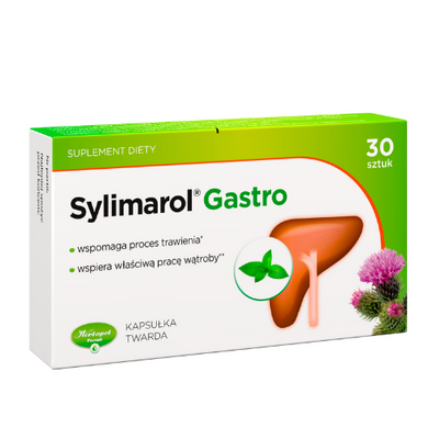 Sylimarol Gastro 30 kapsułek - wsparcie trawienia