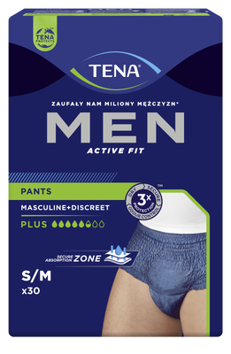 TENA Men Pants Plus Bielizna chłonna rozm. S/M 30szt