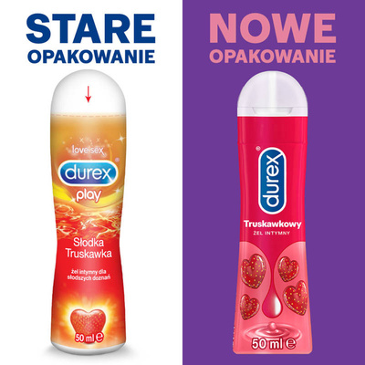 DUREX PLAY Żel intymny słodka truskawka 50ml