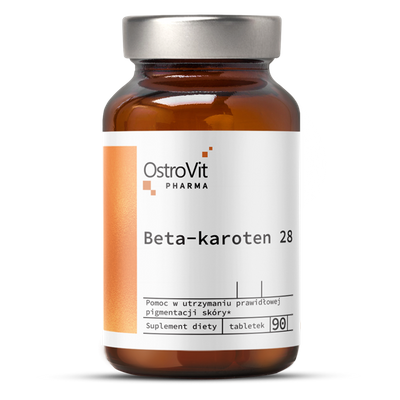 OstroVit Pharma Beta-karoten 28mg 90 tabletek