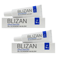 Blizan silikonowy żel na blizny i rozstępy duże opakowanie ZESTAW 2 x 50 g