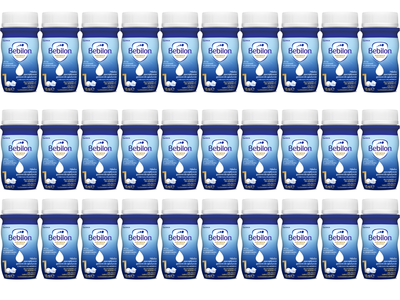 Bebilon 1 Pronutra-Advance Mleko początkowe w płynie od urodzenia RTF ZESTAW MIESIĘCZNY ZAPAS 30 x 90 ml