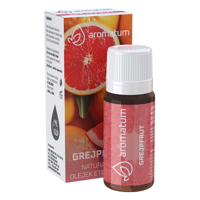 Aromatum naturalny olejek eteryczny aromaterapia 12ml o zapachu grejpfruta