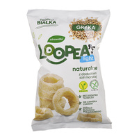 Loopea's chrupki z gryki z dodatkiem soli morskiej ZESTAW 5 x 42 g