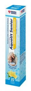 Rodzina Zdrowia Aqualit Senior 20 tabl. musujących o smaku cytrynowym