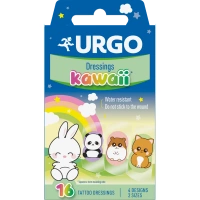 URGO Kawaii plastry opatrunkowe dla dzieci 16 sztuk