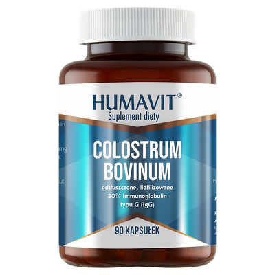 Humavit Suplement diety colostrum bovinum 90 kapsułek