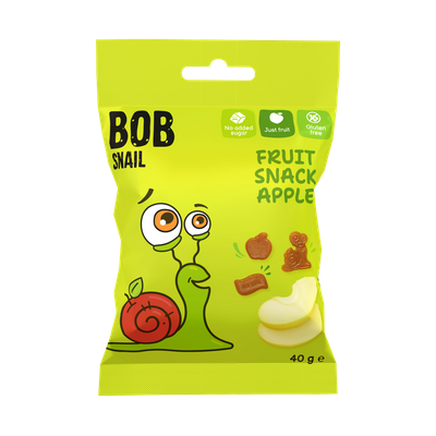 Bob Snail owocowe ZDROWE przekąski MIX w różnych smakach ZESTAW 7 x 40 g