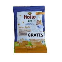 GRATIS Holle Kaszka mleczna owsianka na noc keks i jabłko od 6 miesiąca