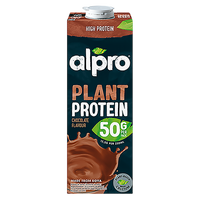 Alpro Napój sojowy o smaku czekoladowym proteinowy wysokobiałkowy 1 L