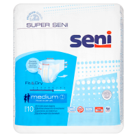 Super Seni Pieluchomajtki dla dorosłych Medium 10szt