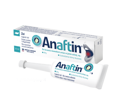Anaftin Żel na afty 8 ml
