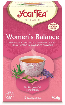 Yogi Tea herbatka dla kobiet Women's Balance RÓWNOWAGA HORMONALNA 17 saszetek