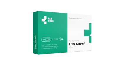 Lab Home LIVER-Screen - test diagnostyka wątroba (ALT + AST) - 1 test z krwi
