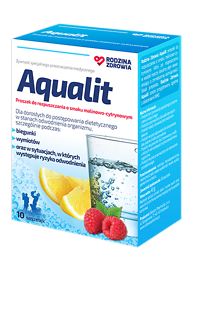 Rodzina Zdrowia Aqualit nawodnienie elektrolity 10 saszetek