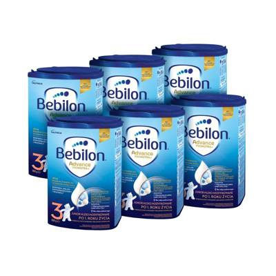 Bebilon 3 z Pronutra-ADVANCE mleko ZESTAW 6x800g