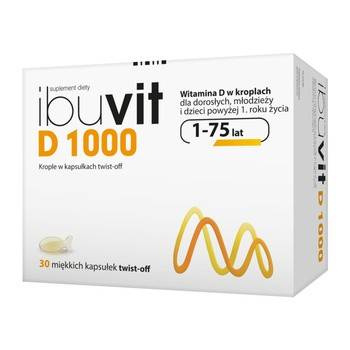 Ibuvit D 1000 Jm Witamina D Twist Off 30 Kap