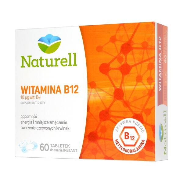 Naturell Witamina B12 60 Tab. - AptekaDziecka.pl