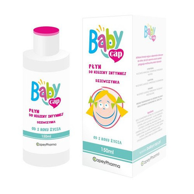 Babycap Płyn do higieny intymnej dla dziewczynek 150ml