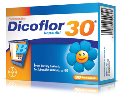Dicoflor 30 dla dzieci od 3. roku życia 30kap