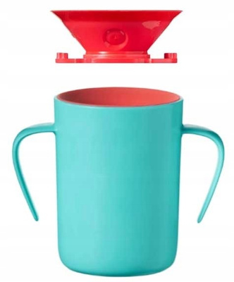 Tommee Tippee kubek 6m+ zielony 360° EASIFLOW z uchwytem 200ml
