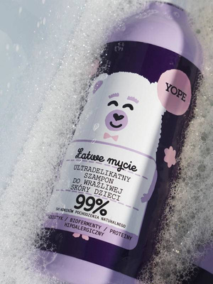 YOPE Ultradelikatny szampon do wrażliwej skóry dzieci 300 ml