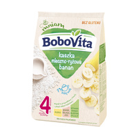 BoboVita Kaszka mleczno-ryżowa banan po 4 miesiącu 230g